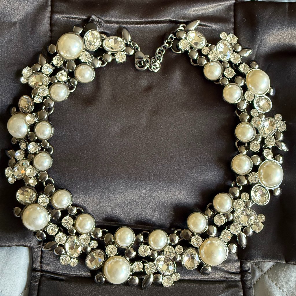 Faux Pearl Smodern StatementJewelry Category Necklace